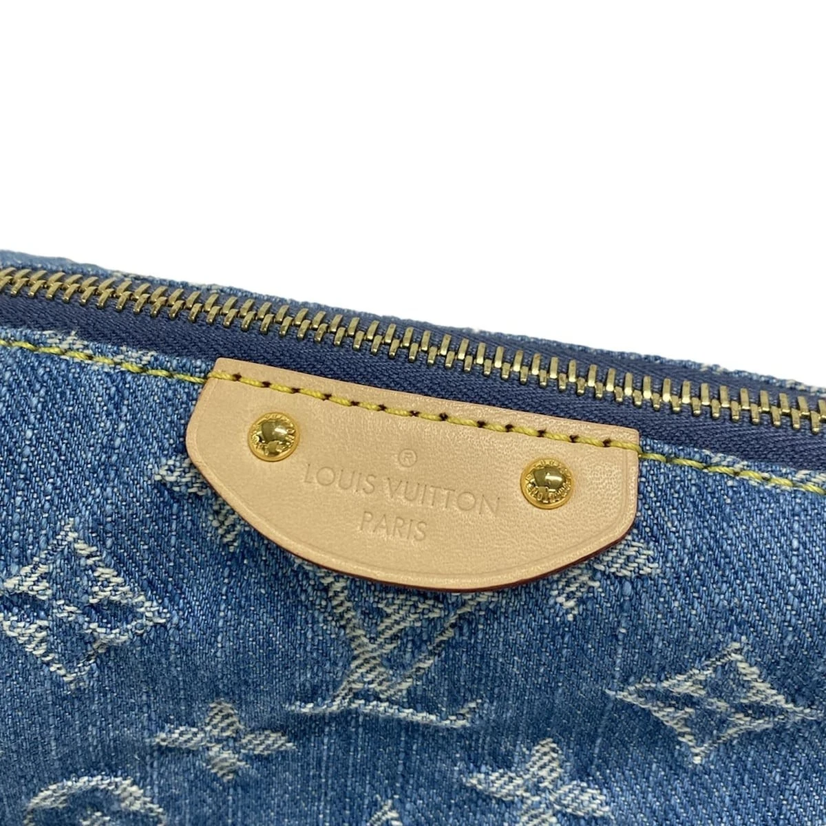 Pochette Hills denim bag