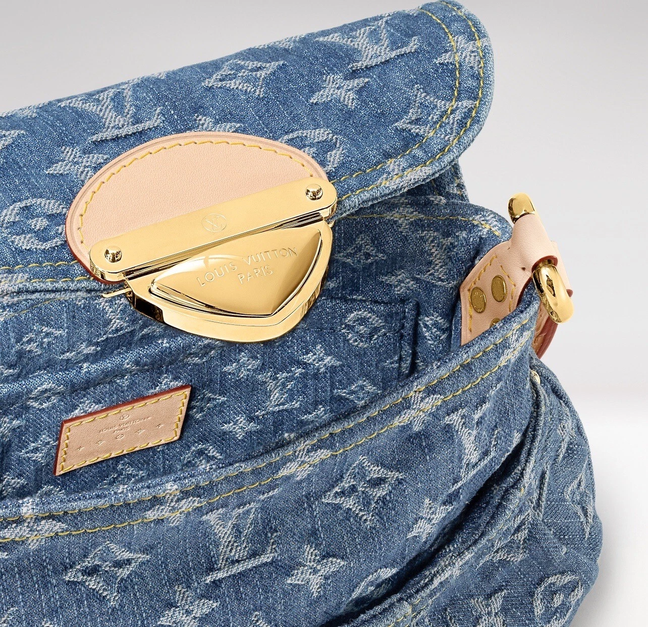 Louis High Bag Monogram Denim