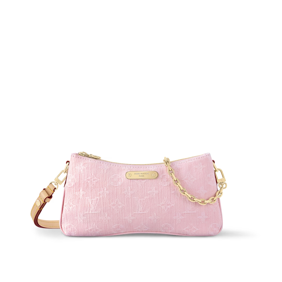 Pochette Pink Denim Bag